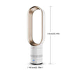 Bladeless Tower Fan with Remote – Quiet Oscillating Fan